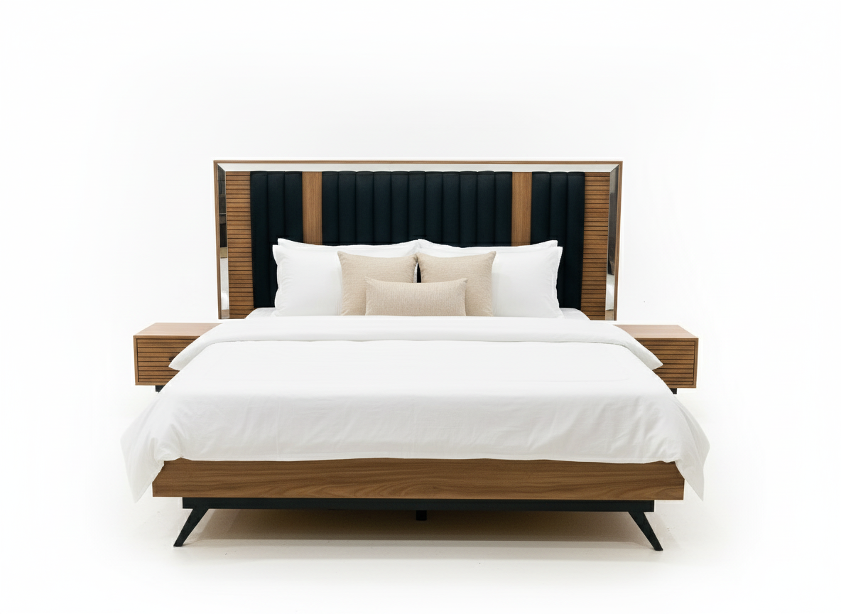 Elegance Bed Set – A Perfect Blend of Modern Design & Luxury 2 Piece