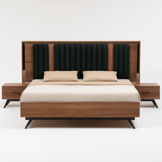 Elegance Bed Set – A Perfect Blend of Modern Design & Luxury 2 Piece